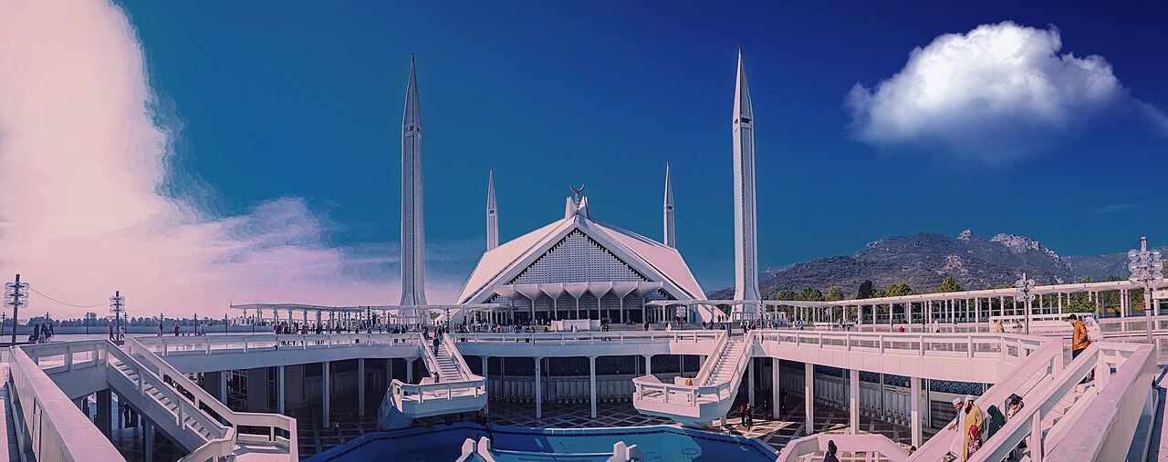 Photograph of Faisal Mosque, Pakistan